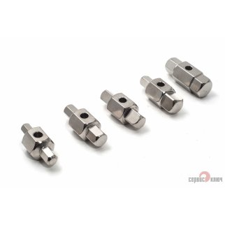 Набор бит для маслосливных пробок 5пр СЕРВИС КЛЮЧ фото 1