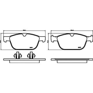 Колодки тормозные PAGID 8DB 355 014-541 фото