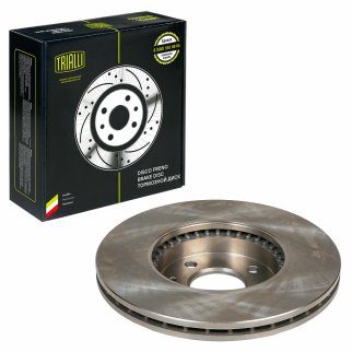 Диск тормозной передний вентилируемый TRIALLI DF 095117 фото 2