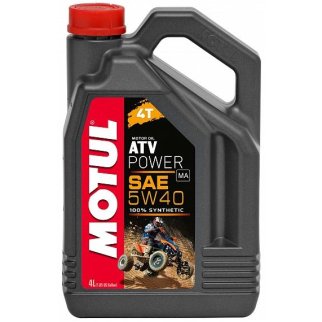 Масло моторное MOTUL ATV Power 4Т 5W40 4л. фото