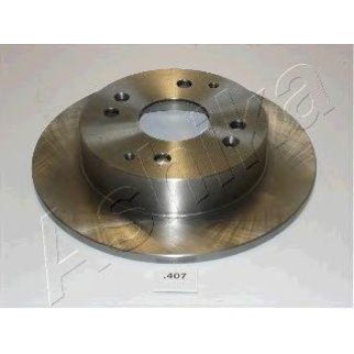 Диск тормозной задний ashika 61-04-407 фото