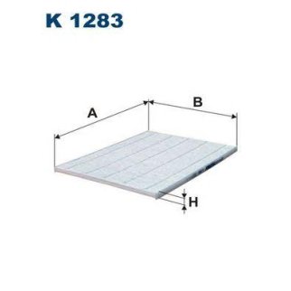 Фильтр салона FILTRON K 1283 фото