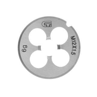 СИБРТЕХ 77031 Плашка круглая метрическая М12x1,5мм фото 2