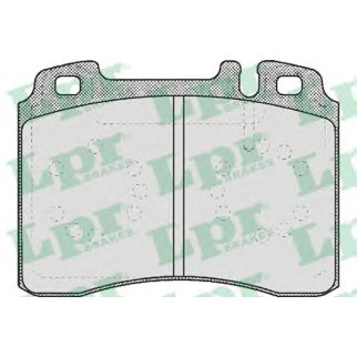 Колодки тормозные передние к-кт Lpr 05P423 фото