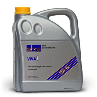 Масло моторное SRS VIVA1 10W40 SL/CF 4л п/синт. фото