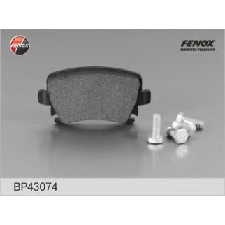 Колодки тормозные задние дисковые к-кт Fenox BP43074 фото