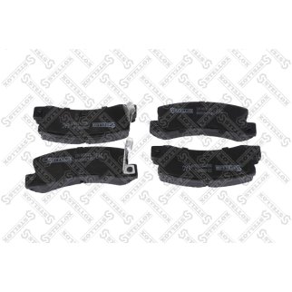 225 002B-SX_колодки дисковые задние! с антискрип. пл. Toyota Corolla 1.4/1.6 WT-i/2.0D4-D 01-02 фото