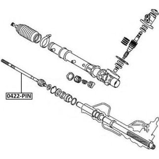 Тяга рулевая ASVA 0422-PIN фото