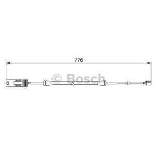 Датчик износа колодок BOSCH _1 987 474 925 фото