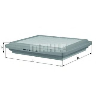 Фильтр воздушный KNECHT LX 485 фото 2