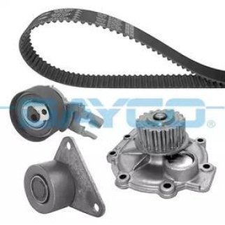 Комплект ГРМ с помпой VOLVO S40/60/70/80/XC70/XC90 2.0/2.3/2.4/2.5 &lt;=2010 (2 ролика+ремень 141з.) фото