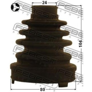 Пыльник ШРУСа FEBEST 0115-ACV30LHT фото