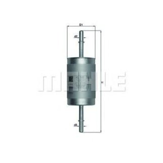 Фильтр топливный MAHLE KL 181 фото