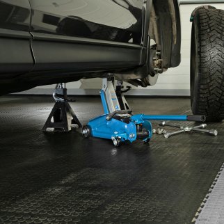 Домкрат подкатной гидравлический 2т 140-340мм STELS фото 8