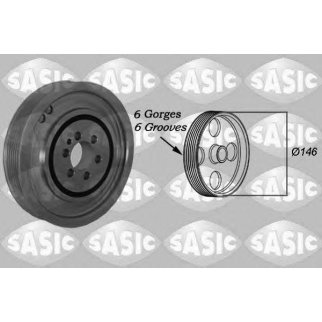 Шкив коленвала SASIC 2156041 фото