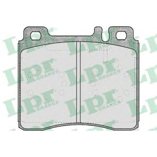 Колодки тормозные передние к-кт Lpr 05P446 фото