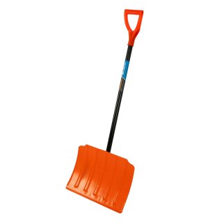 Лопата снеговая стальная 470х335х1335 стальной черенок СИБРТЕХ фото 2