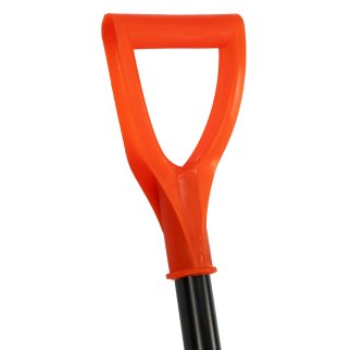 Лопата снеговая стальная 470х335х1335 стальной черенок СИБРТЕХ фото 6