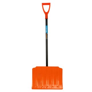 Лопата снеговая стальная 470х335х1335 стальной черенок СИБРТЕХ фото