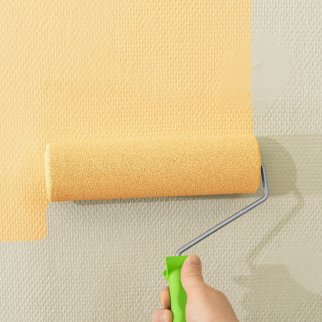 Валик 250мм ПОРОЛОН с ручкой D-48мм Dручки-6мм СИБРТЕХ фото 1