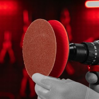 Круг абразив.на ворс.подкладке ф115мм Р80 10шт MATRIX фото 6