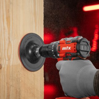 Круг абразив.на ворс.подкладке ф115мм Р80 10шт MATRIX фото 7