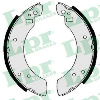 Колодки тормозные барабанные задн FORD: CAPRI II 74-77, CAPRI III 78-87, ESCORT II 74-80, ESCORT II универсал 75-80 фото
