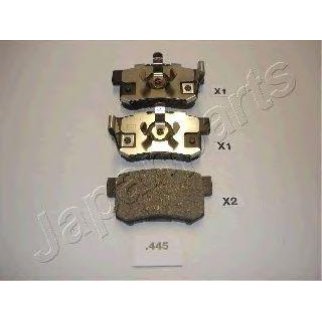 Колодки тормозные Japanparts PP-445AF фото