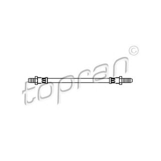 Шланг тормозной задний topran 300330585 фото