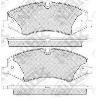 Колодки тормозные дисковые перед фото