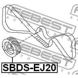 SBDS-EJ20_шкив коленвала! Subaru Forester/Impreza 1.5/2.0 02-> фото