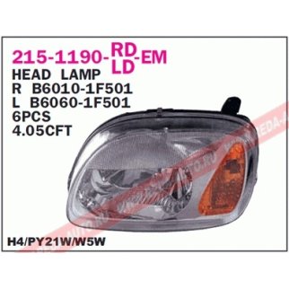 Фара левая DEPO 215-1190L-LD-EM фото