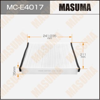 Фильтр салона Masuma MC-E4017 фото