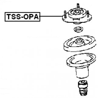 TSS-OPA_опора амортизатора переднего! Toyota Opa 00-05 фото 2