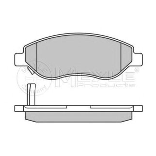 Колодки тормозные передние к-кт Meyle 025 245 5019W фото