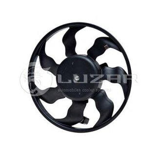 LFc01270_вентилятор охлаждения !без кожуха ВАЗ 2170-72 Приора А/С Halla фото