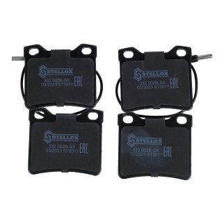 332 002B-SX_колодки дисковые з.! с антискр. пл. Peugeot 406 2.2HDi 02-04/605 2.0-3.0/2.5TD 89> фото 2