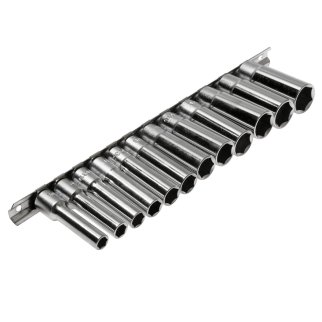 Набор головок торцевых глубоких 6-гранных 3/8&quot; 8-19мм, длина 63мм 12шт JTC /1 фото