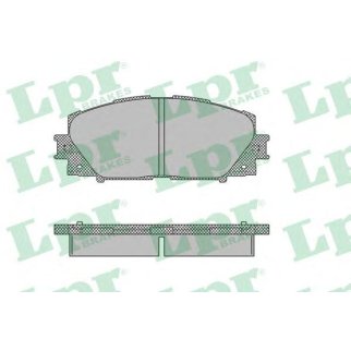 Колодки тормозные передние к-кт Lpr 05P1333 фото