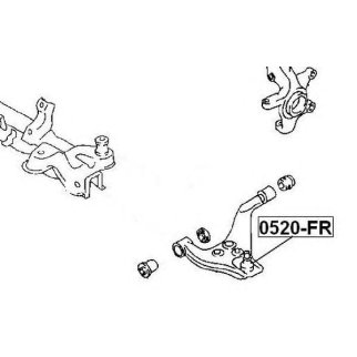 Опора шаровая ASVA 0520-FR фото