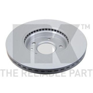 Диск тормозной передний с антикорозийным покрытием (300x26mm) / OPEL Astra-J,Zafira-C,Chevrolet Cruz фото