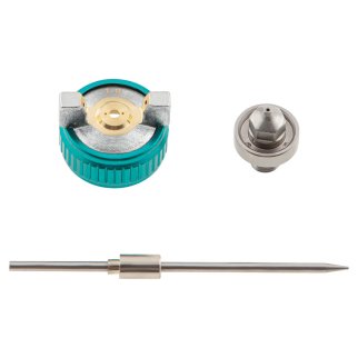 Краскопульт AG 810 HVLP гравитационный (сопло 0,8 и 1мм) STELS фото 7