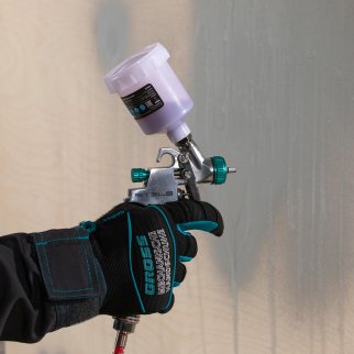 Краскопульт AG 810 HVLP гравитационный (сопло 0,8 и 1мм) STELS фото 10