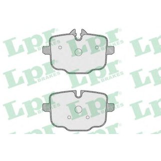 Колодки BMW F10/F11 3.5i/5.0i/3.5d 10> задние LPR фото