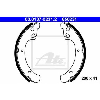 Колодки тормозные барабанные фото
