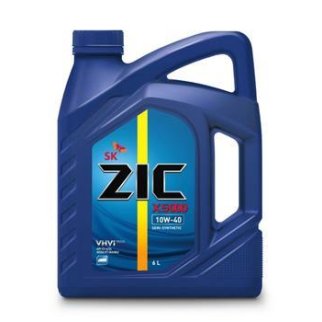 Масло моторное ZIC X5000 10W-40 полусинтетическое 6 л 172658 фото