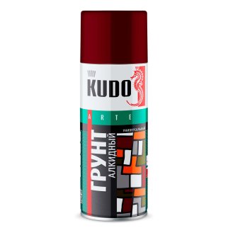 Грунт KUDO универсальный красно-коричневый 520мл. фото