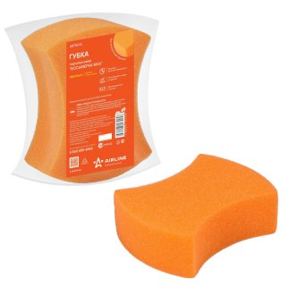 Губка поролоновая Восьмерка MAX (20x15,5x6,5см) (пакет с европодвесом) (ABTN013) фото