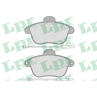 Колодки тормозные передние к-кт Lpr 05P478 фото