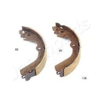 Колодки барабанные к-кт Japanparts GF-116AF фото